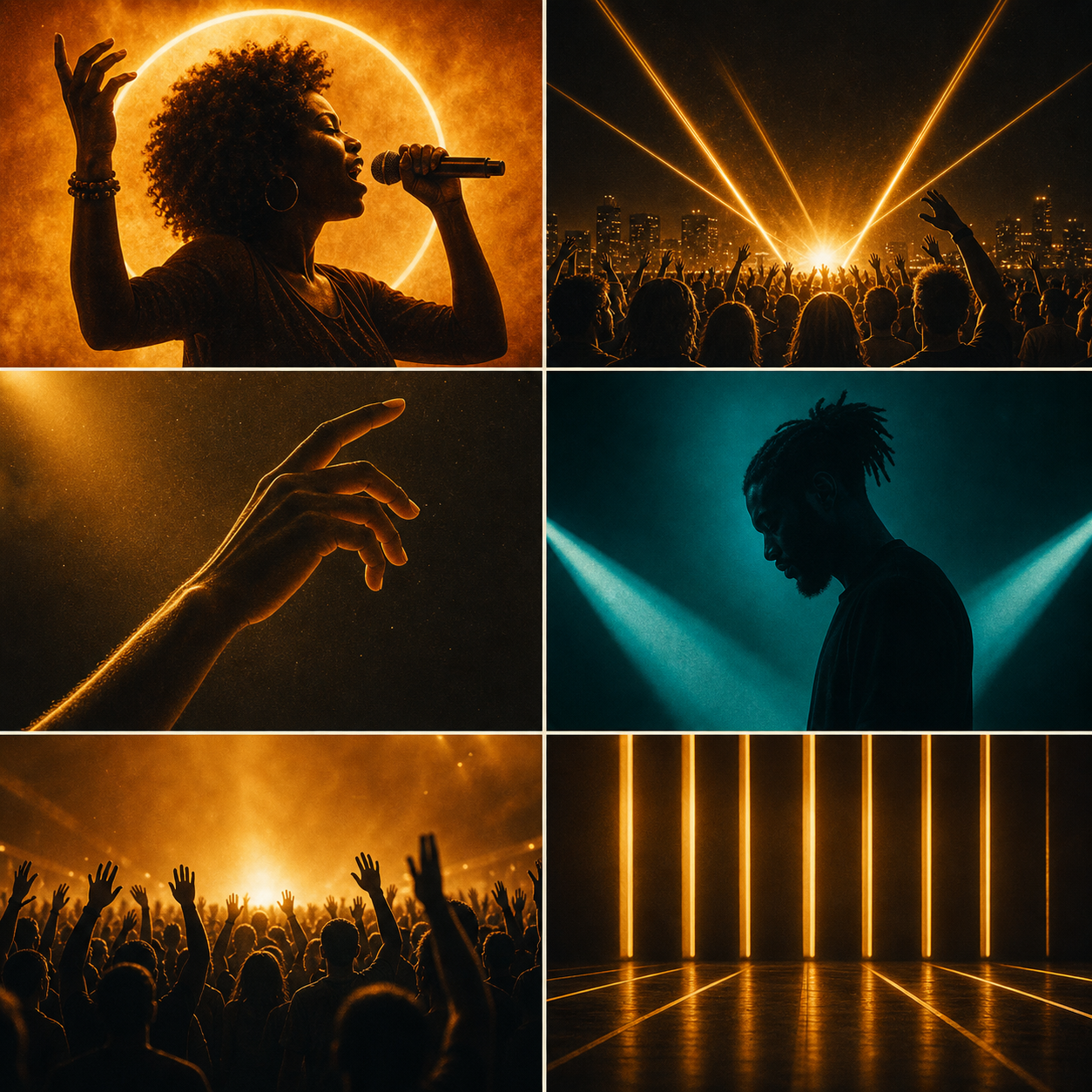 Djams visual direction moodboard (PNG)